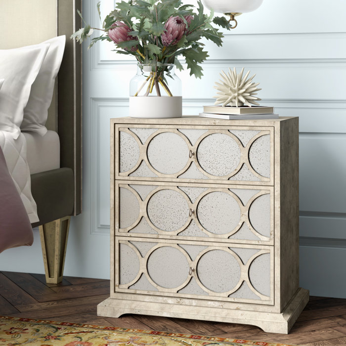 Bernhardt Ellery 3 Drawer Nightstand Perigold